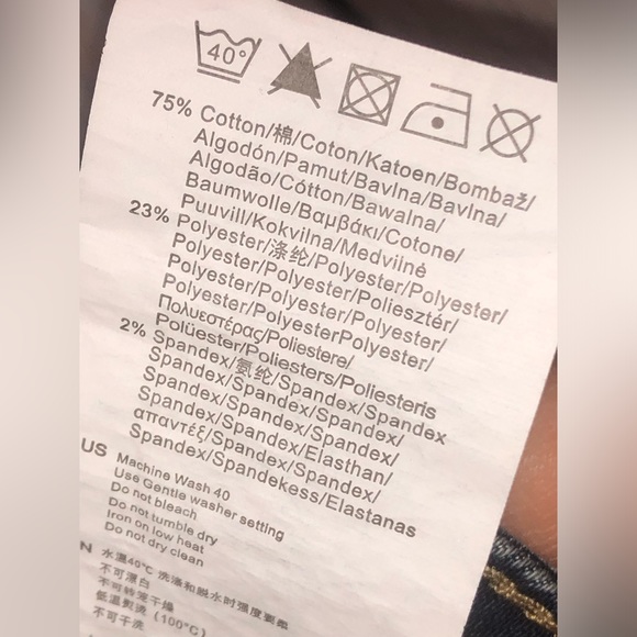 ZLZ JEAN womens Size W30 I 32 Stretch Regular Fit Ankle Skinny - Picture 11 of 11